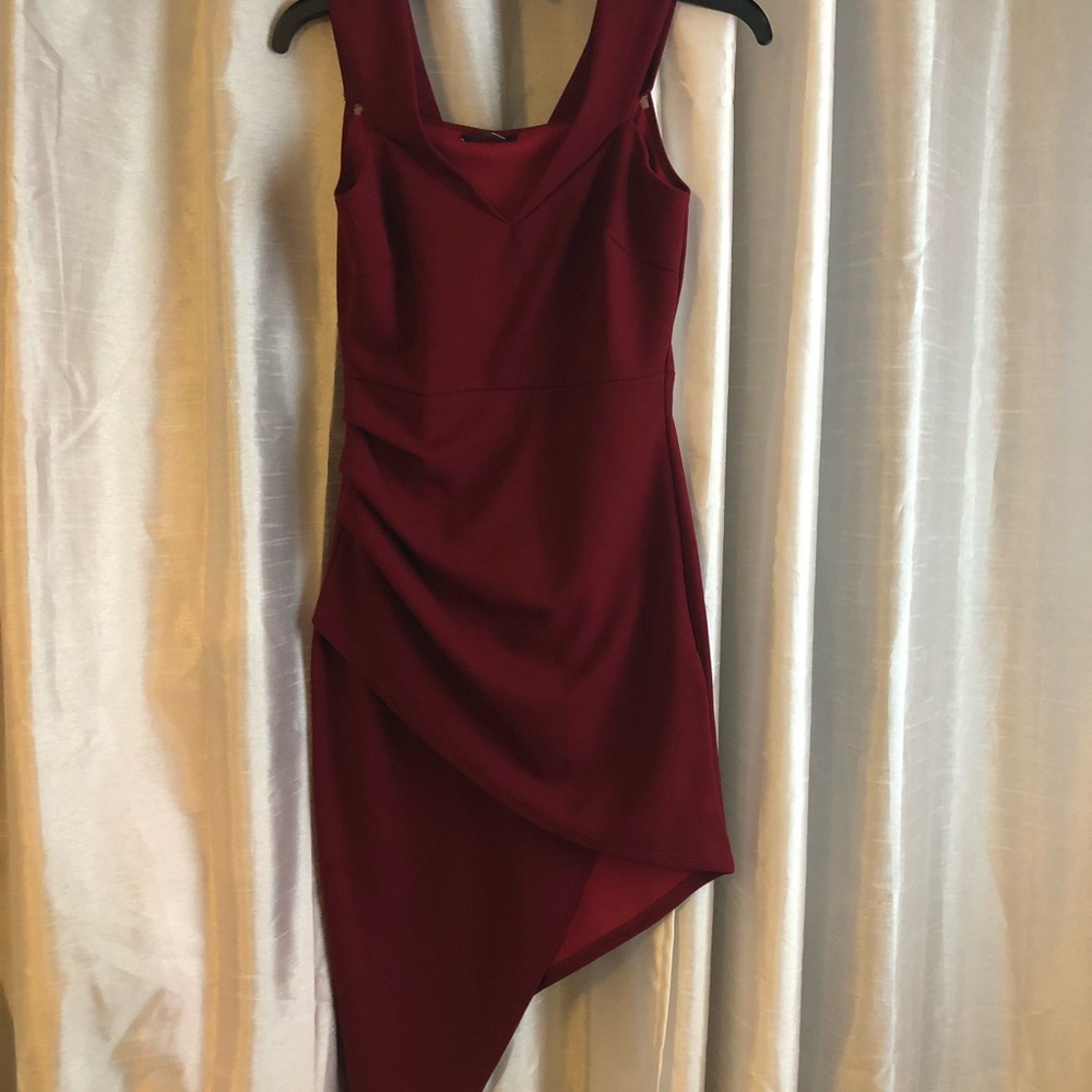Maroon dress